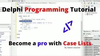 Case lists - Delphi Tutorial (part 22)