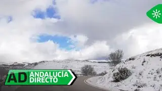 Andalucía Directo | La nieve hace acto de presencia en la Sierra de Segura