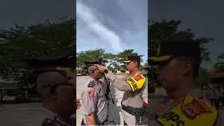 UPACARA KORP RAPORT KENAIKAN PANGKAT POLRES BIAK NUMFOR