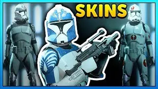 NEW CLONE SKINS - Wolf Pack + 91st Clone Legions - Star Wars Battlefront 2