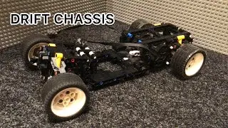 LEGO technic drift car chassis (MOC).