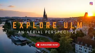 Ulm in Germany 2023 - Drone Footage in 4K