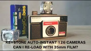 126 Film - Keystone Auto Instant Cameras Compatible with 35mm Film?