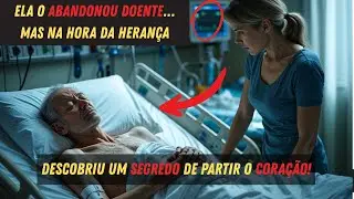 A ESPOSA ABANDONOU O MARIDO DOENTE&hellip; MAS NA HORA DA HERAN&Ccedil;A ELE DEIXOU UM &Uacute;LTIMO SEGREDO!