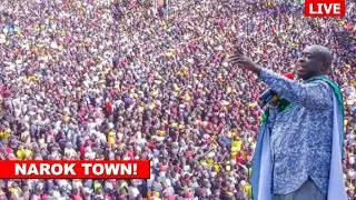 LIVE! GACHAGUA AND HIS TROOP LANDS IN NAROK COUNTY HOURS AFTER MEETING OBURU BEHIND RUTO'S BACK!