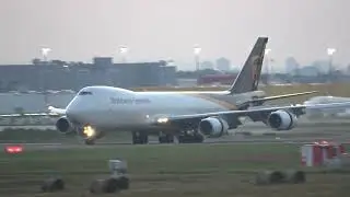 UPS/Fedex Boeing 747 & 777 arriving at Cologne-Bonn (CGN) airport.