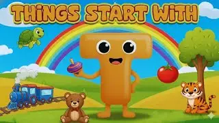 Things That Start With T | Kids Learning | Whiteboard Animation | Xoratale