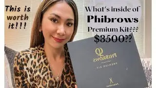 Whats inside of Phibrows Premium Kit? | Phibrows | PhiAcademy | PhiacademyUSA | PhibrowsUSA