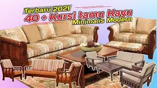 40 Model Macam-Macam Kursi Tamu Kayu Minimalis Modern 2021