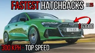 Top 10 Fastest Hatchbacks in the World (2025)