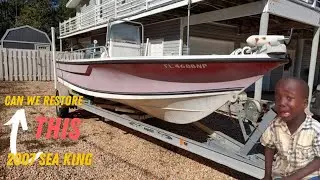 &bull;Extreme Boat Restoration | 2007 Sea King Transformation