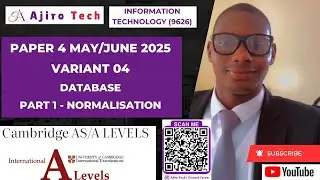 База данных экзамена Cambridge AS & A Level Information Technology (9626), версия 4, май-июнь 202...