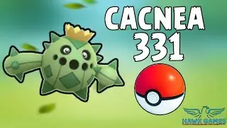 Cacnea caught - Generation 3 Pokedex 331 - Pokemon GO [No Hack]