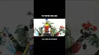 Show PVZ Fighting Final Boss Brick Set #lego #shorts