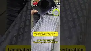 Laser Micro-Perforation for Laminated Films | ARGUS Laser Solutions for  Packaging #laserperforation
