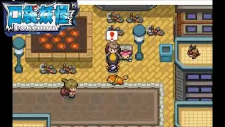 Pokemon Mercury Azoth Project Part 9 Battling and Catching To Find Her Disguised as an Old Man??