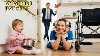 The Millionaire Hid Cameras to Protect His Paralyzed Daughter — Until He Saw What the Maid Did