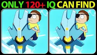 Spot The Difference #124✅ ONLY 120+ IQ CAN FIND [ Find 3 Differences Hard ]