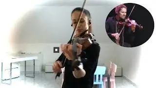 AC/DC - Thunderstruck - violin cover Céline Prussel versus David Garrett