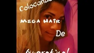Colocando Mega Hair de Queratina Por Cris Avlis