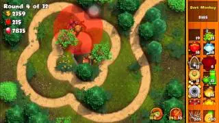 Bloons Monkey City Mobile - Beating some Tiles and Talking