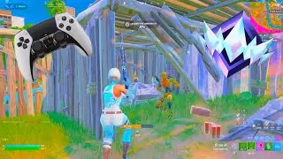 NEW SNOWY OPS SKIN! PS5 Fortnite Reload Gameplay + Best Controller Settings For AIMBOT 🎯