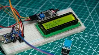 Измеритель теплового индекса с использованием Arduino и DHT11 | Проект своими руками для измерения температуры и влажности