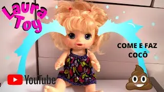BABY ALIVE COME E FAZ COCO / LAURA TOY