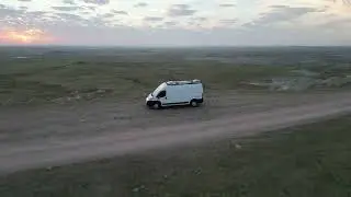 Overlooking Badlands Boondocking site. Best free camping in South Dakota