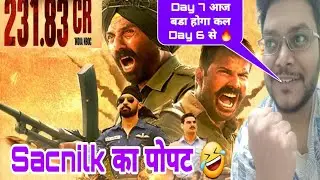 BORDER 2 OFFICIAL DAY 6 COLLECTION 231.83 CRORES NET | BORDER 2 DAY 7 BOX OFFICE PREDICTION SUNNY 