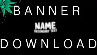 Clean 2D Banner Template !