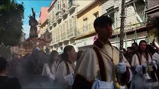 Semana Santa Malaga 2025, Traslado de Nuestro Padre Jesus Nazareno de Viñeros, Jueves Santo, 17/04