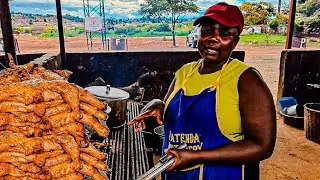 The Street Food Paradise of Zimbabwe!| pamereki Billiard Morgan vlog.