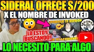 😲Sideral ofrece 200 soles por InvokedDota!😲 Reacciona a Todos se vacilaron del Accidente de Kingteka