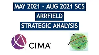 CIMA SCS Arrfield Strategic Analysis - May & August 2021