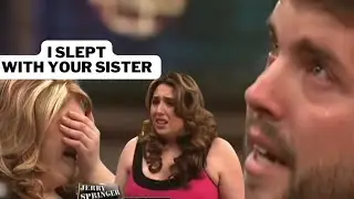 I SLEPT with your SISTER , Will You MARRY ME ? #jerryspringer #jerryspringershow #reaction