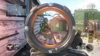 (37 GUNSTREAK ON FRINGE DOMINATION)  BO3 NUKE WITH MAN OF WAR AND LV8 BASILISK NUCLEAR