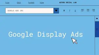 How to create Google Display Ads 2022 + Audience Targeting