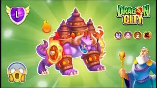 Dragon City - Temple Dragon, A brand new Legendary Dragon 2019 😱