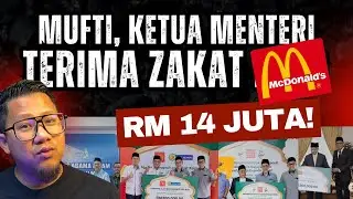Mufti Terima Zakat McD, Netizen Masih Kata Sokong Z?! RM 14 Juta Dibayar Sejak 2017!