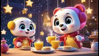 Handy Pandy &ndash; Makes Pancake Robots | English Nursery Rhyme | Kids Songs | Baby Music