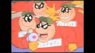 Peter Pan Throws his Dagger at The Beagle Boys