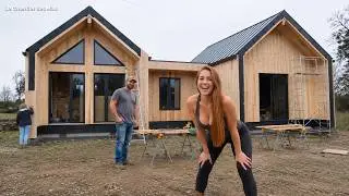 Couple Spends 2 YEARS Building Their Dream HOUSE |Full Build Start to Finish by  @LeChantierdesMax