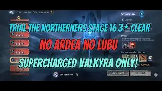 Watcher of Realms Faction Trial of The Northerner Stage 16 Using Valkyra As Only DPS
