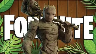 Young Groot Fortnite Win