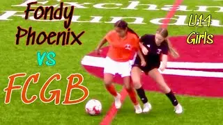 U14 Girls State League Soccer FCGB vs Fondy Phoenix at Fond Du Lac Soccer Complex in Fond Du Lac WI
