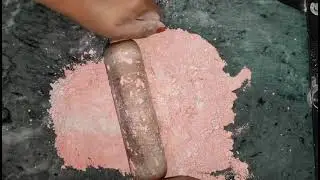 Chalkcrush! Pink & white Chalk Crush #chalkcrushing 