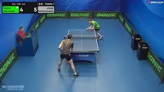17:15 Marcin Kaznowski 3 -0  Jacek Barbachowski TT PRO.CUP 27.02.2023 | Table Tennis TT Pro.Cup Star