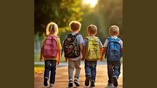 Kinderen met een rugzak