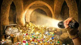 Pharaoh&rsquo;s Hidden Tomb: Gold Beneath the Sands#treasurehunter #EgyptianTreasures #treasurehunter